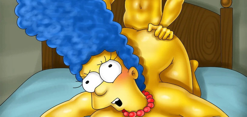 Marge Simpson hentai style toons